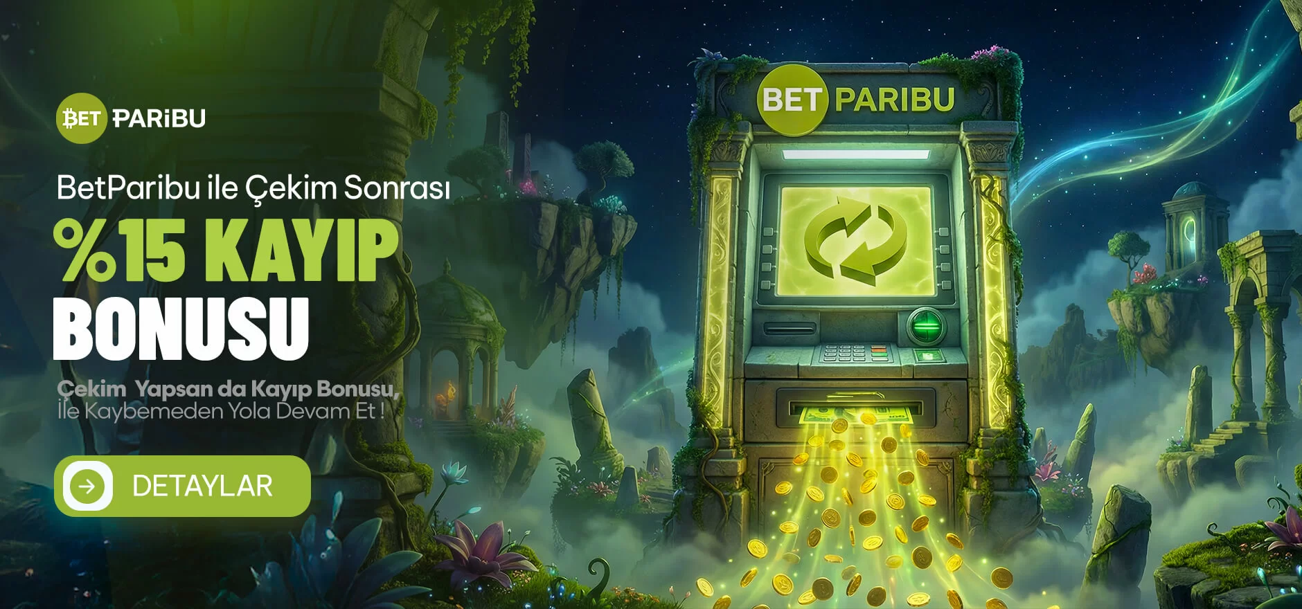 ÇEKİM SONRASI %15 KAYIP BONUSU