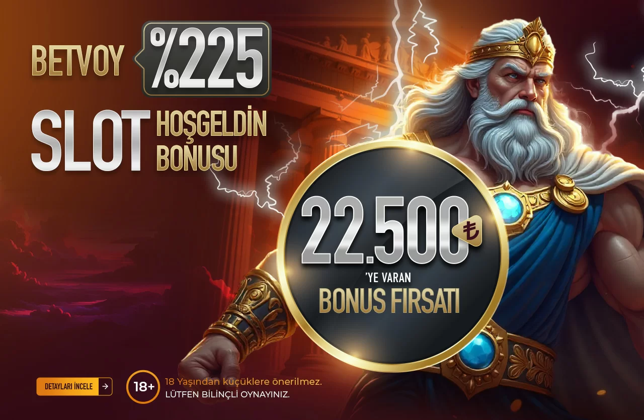 SLOT HOŞ GELDİN BONUSU %225