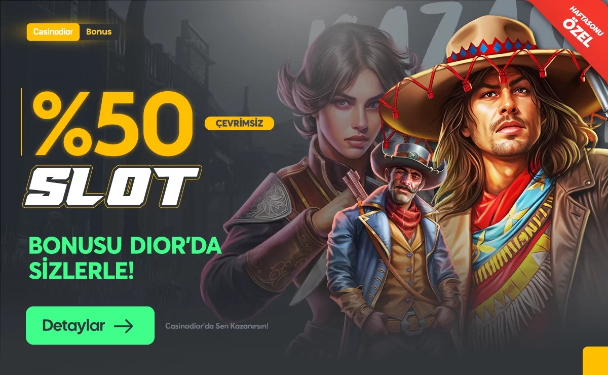 %50 SLOT YATIRIM BONUSU