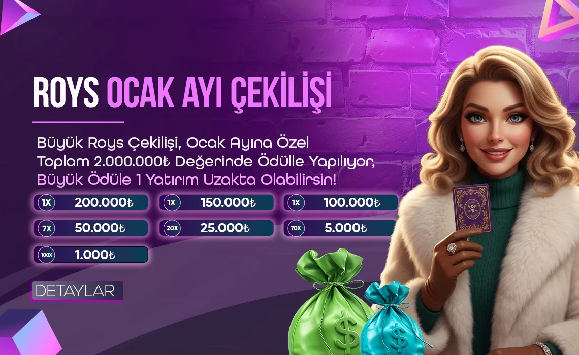 CASINOROYS ÇEKILIŞ