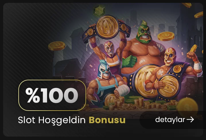 % 100 SLOT CASINO HOŞGELDİN BONUSU