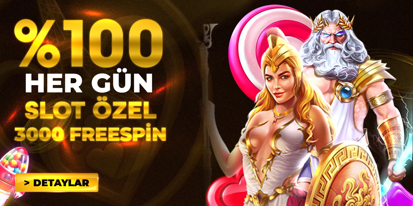 %100 SLOT'A ÖZEL 3000 FREESPİN
