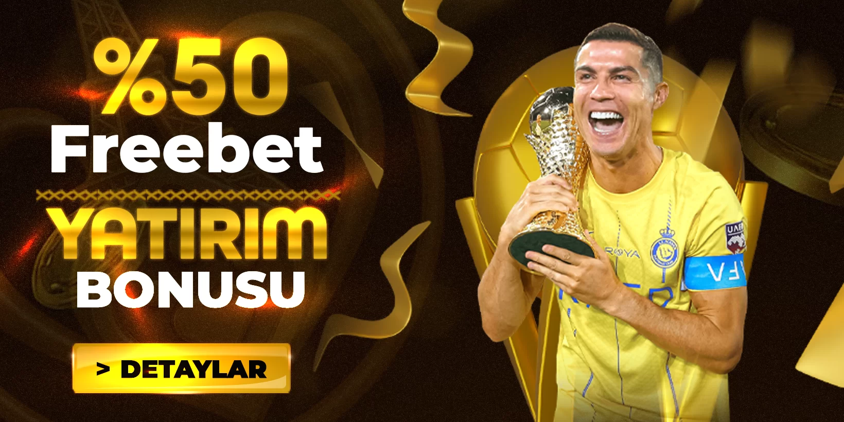 HER GÜN %50 FREEBET BONUSU