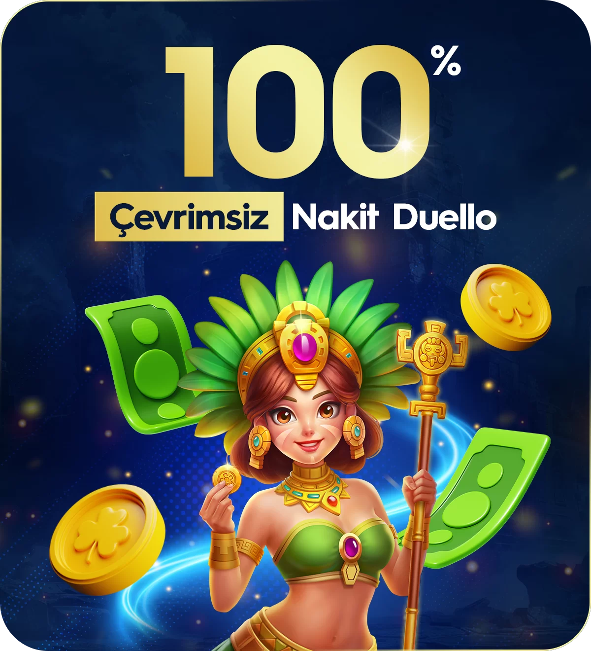 %100 ÇEVRİMSİZ NAKİT DUELLO