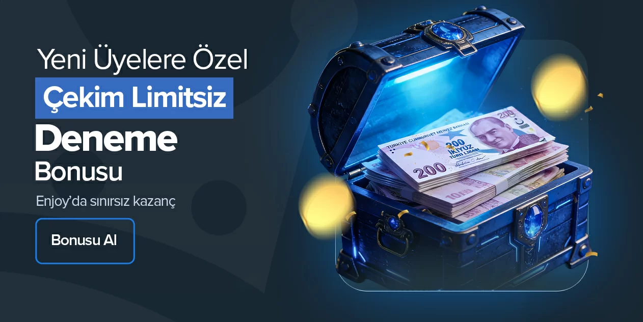 Çekim Limitsiz Nakit Deneme Bonusu