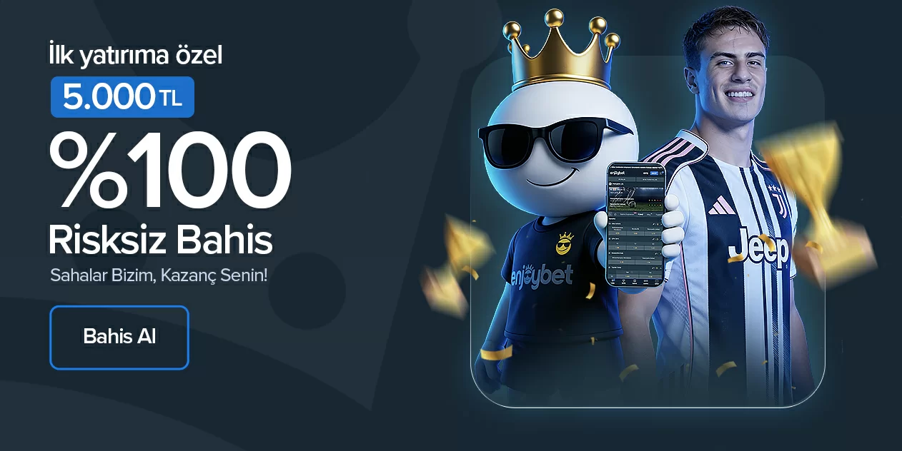 %100 Risksiz Bahis (İlk Kupon Iade) !