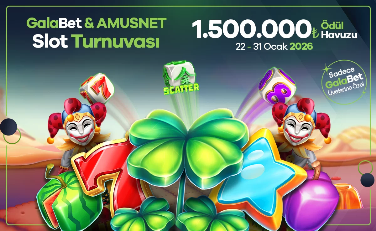 GalaBet & Amusnet Slot Turnuvası