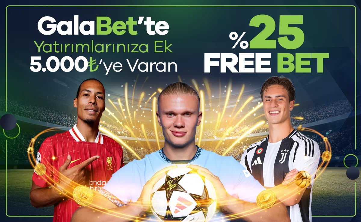 %25 Spor Yatırım Bonusu (FREE BET)