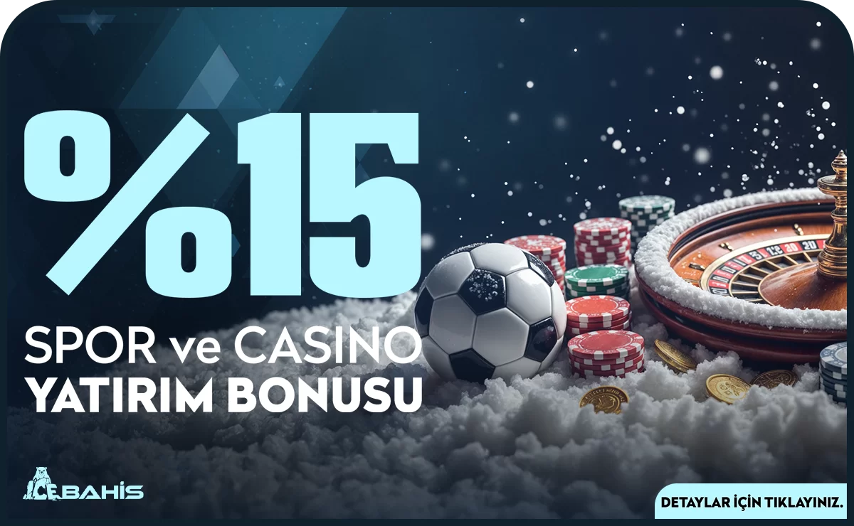 %15 YATIRIM BONUSU