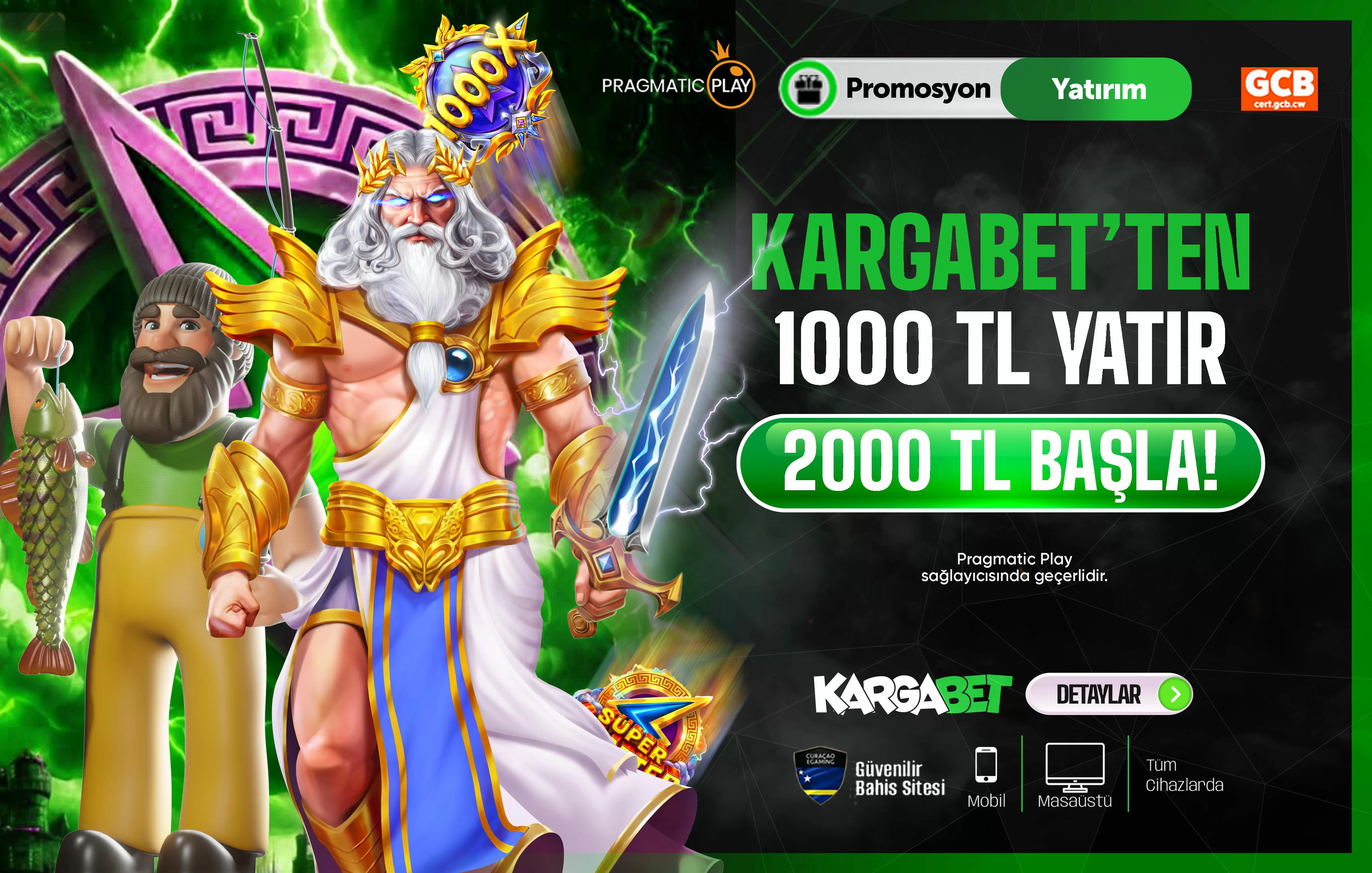 1000 TL YATIR 2000 TL BAŞLA