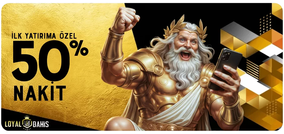 %50 NAKIT İLK YATIRIMA ÖZEL