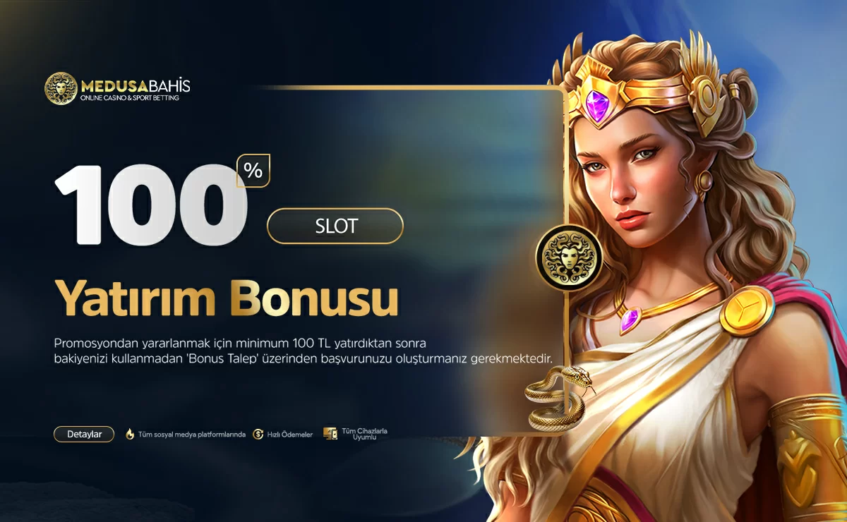 100% SLOT YATIRIM BONUSU
