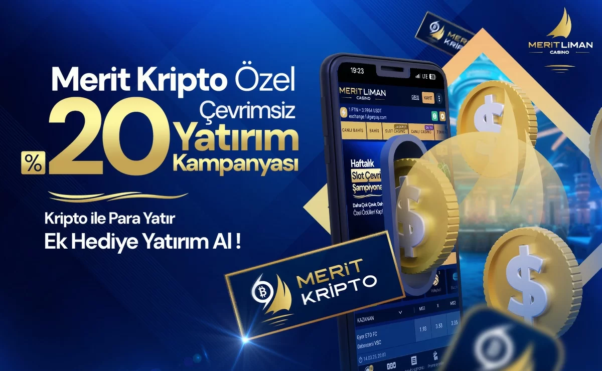 MERİT KRİPTO ÖZEL %20 ÇEVRİMSİZ YATIRIM KAMPANYASI