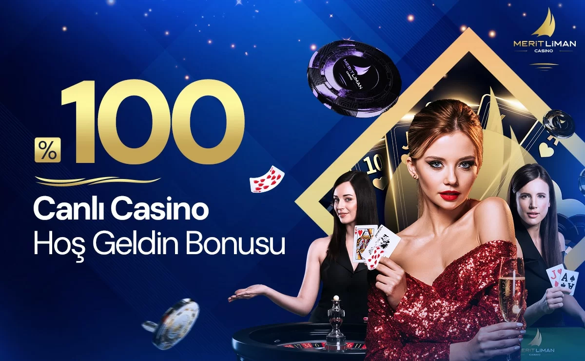 %100 CANLI CASİNO HOŞ GELDİN BONUSU