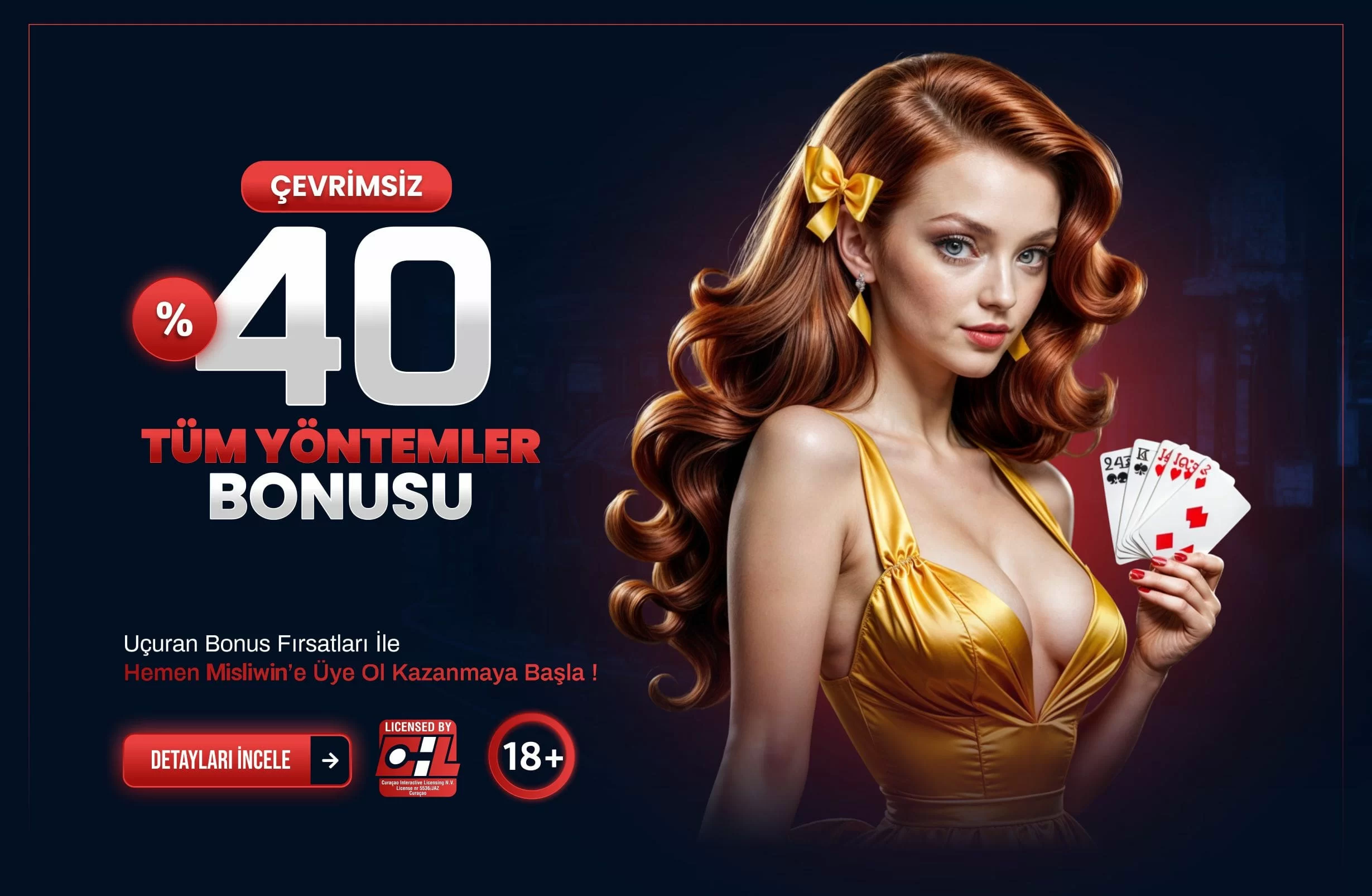 %40 CEVRIMSIZ YATIRIM BONUSU