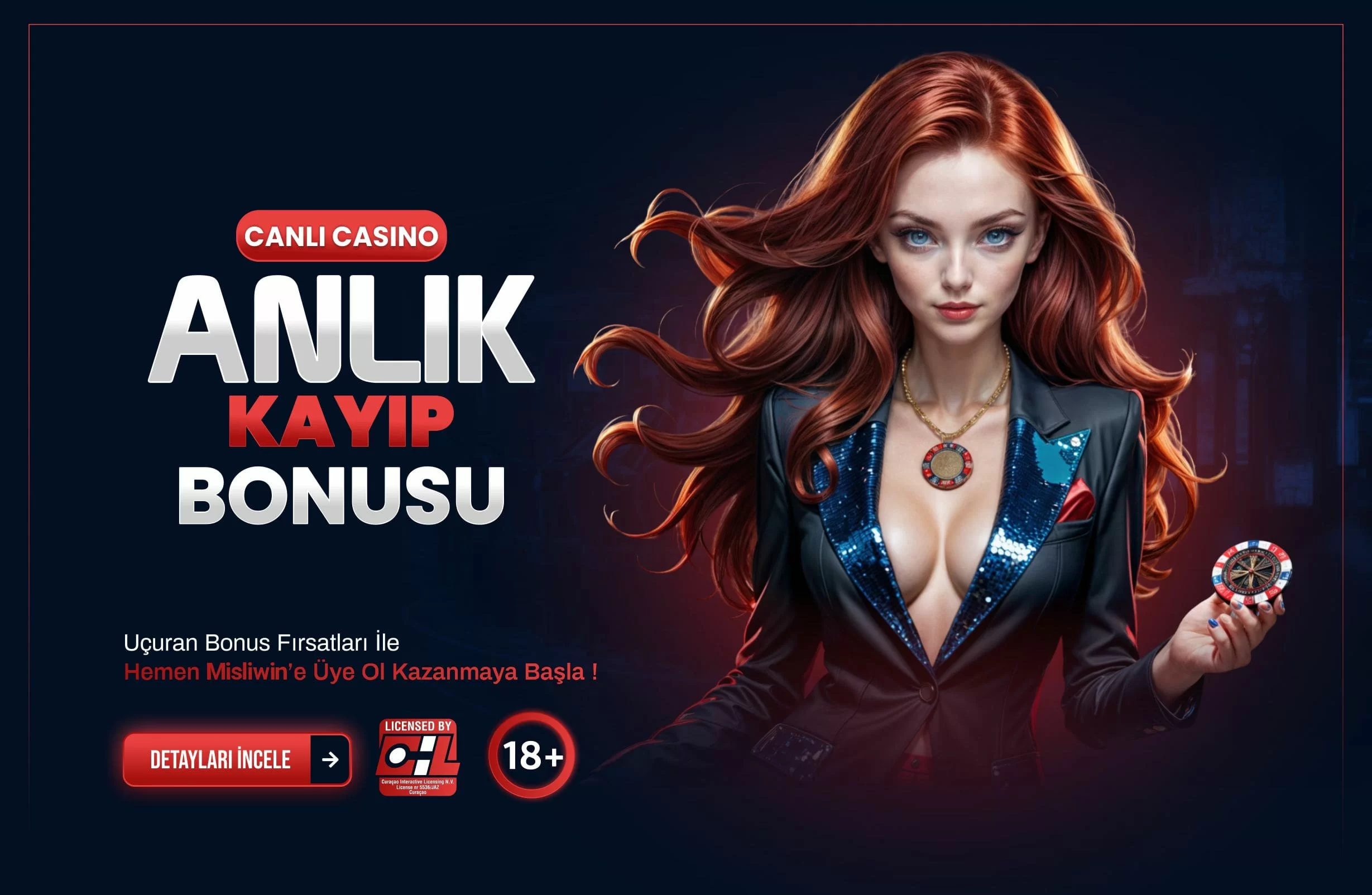 ANLIK CASINO KAYIP BONUSU