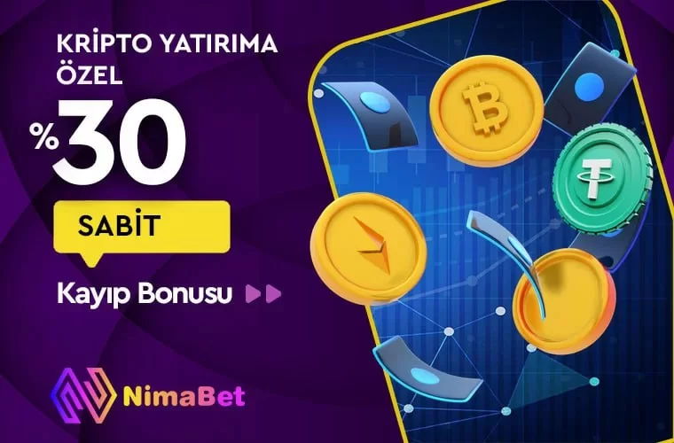 %30 SABİT KRİPTO KAYIP BONUSU