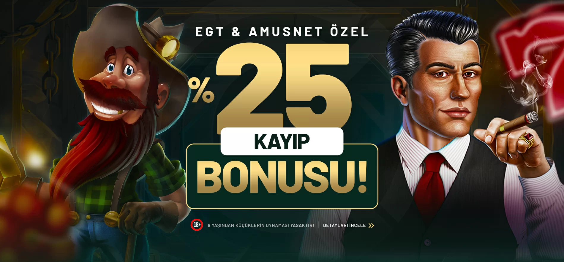 EGT & AMUSNET KAYIP BONUSU