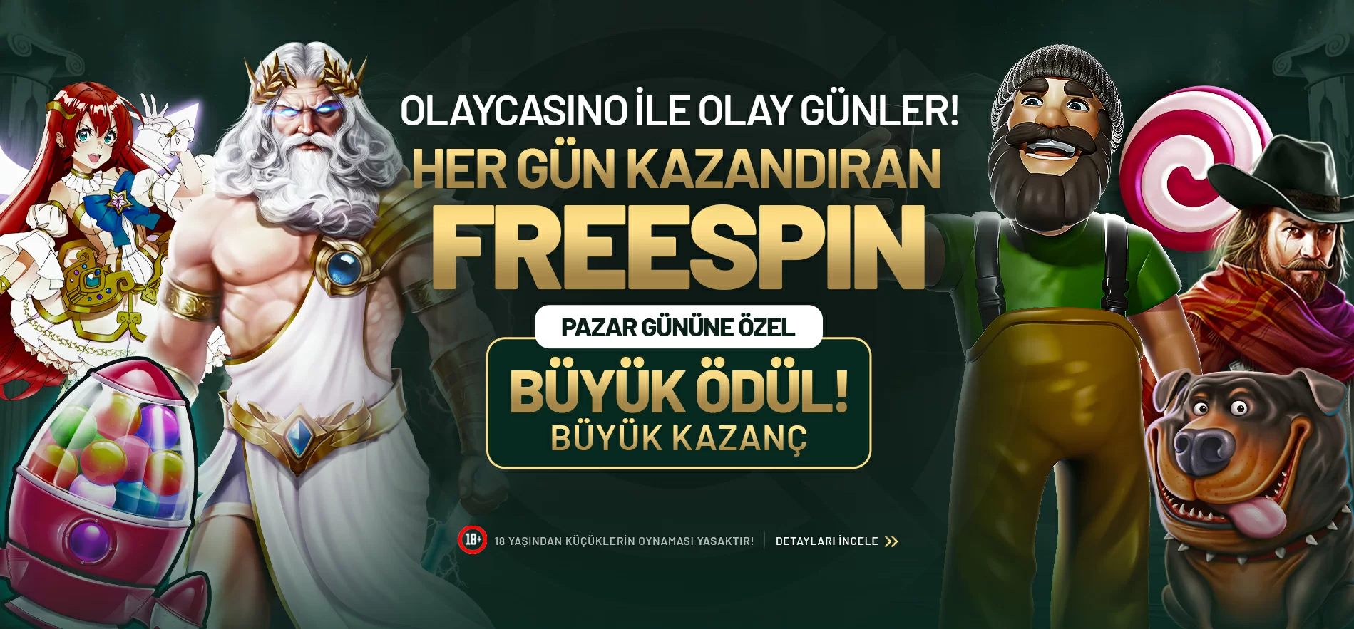 HER GÜN KAZANDIRAN FREESPIN BONUSU