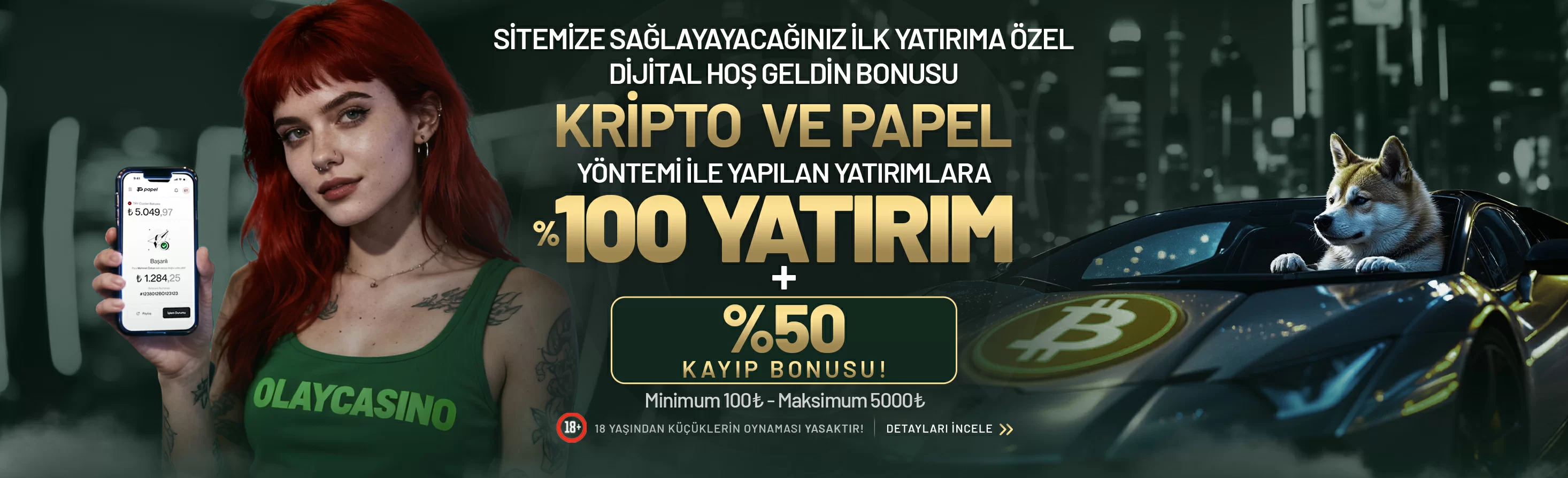%100 HOŞGELDİN DİJİTAL BONUS