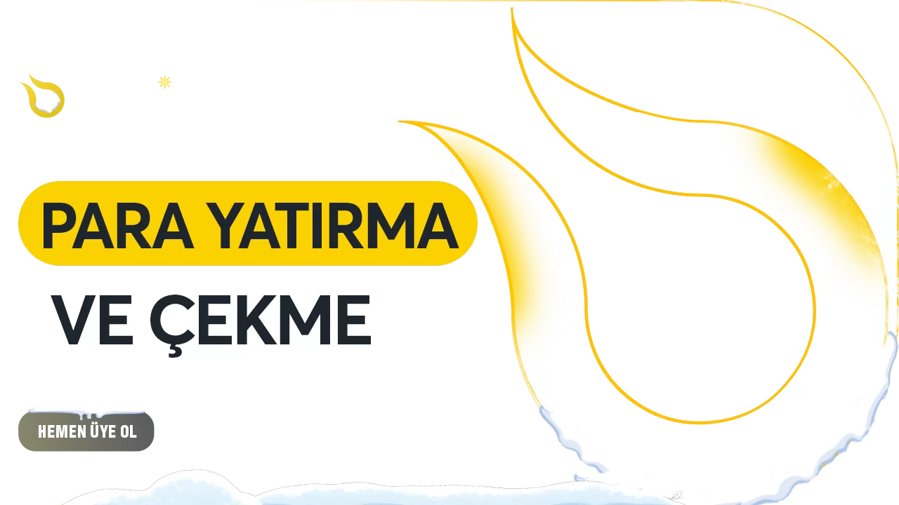 PARA YATIRMA VE ÇEKME