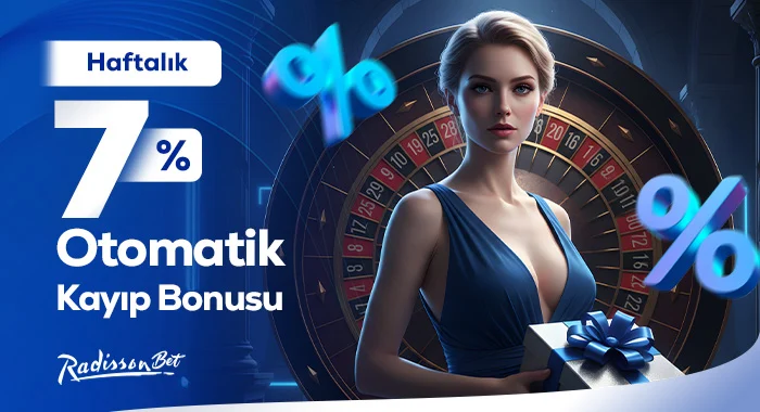 Her Hafta %7 Bonusla Kayıpları Unut!