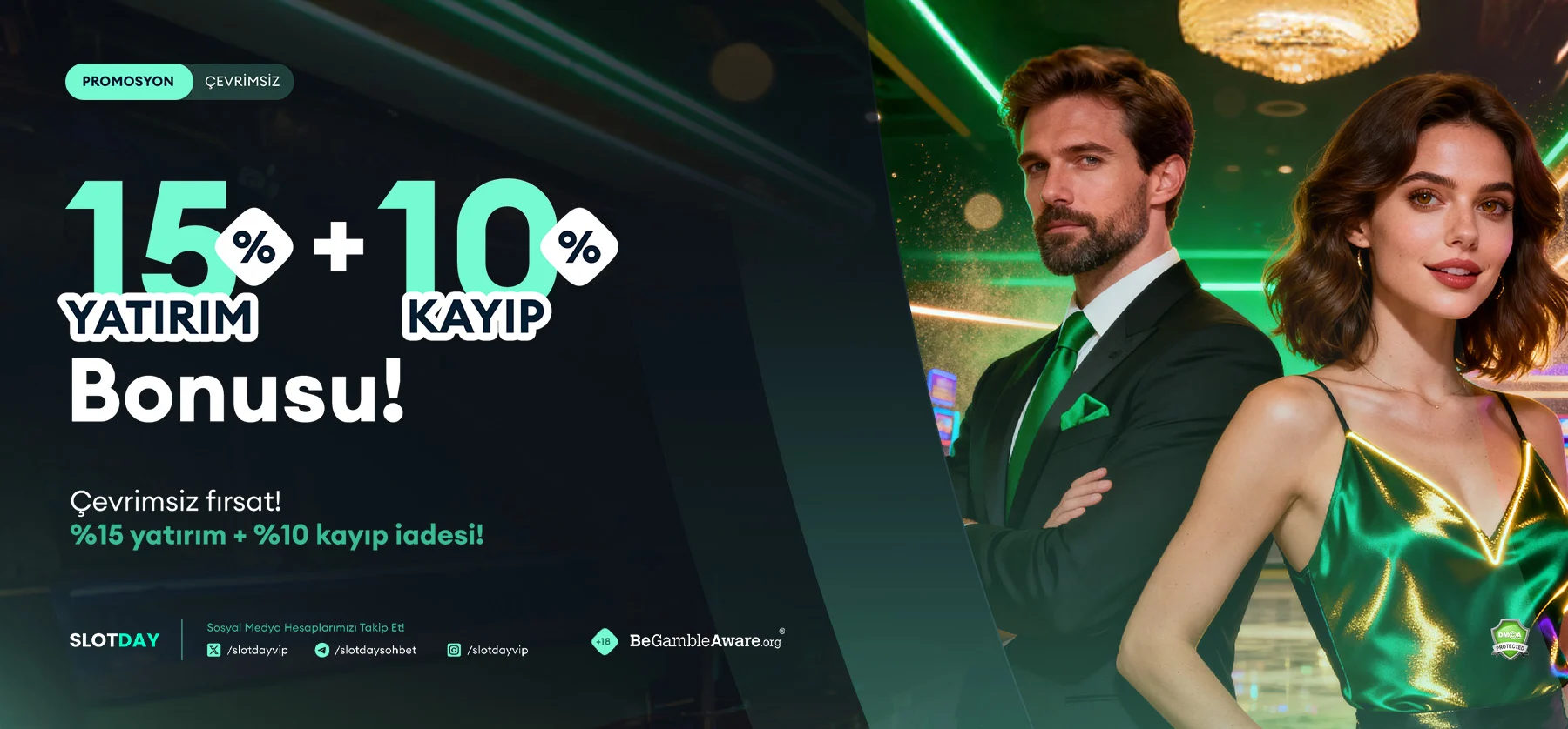 %15 YATIRIM + %10 KAYIP BONUSU