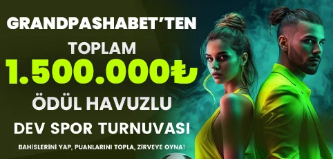 AYLIK 1.500.000TL ÖDÜLLÜ SPOR TURNUVASI!