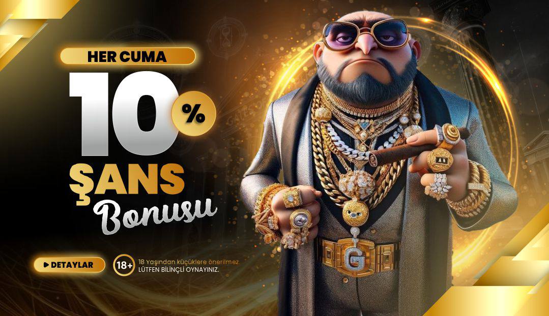 Her Cuma %10 Şans Bonusu