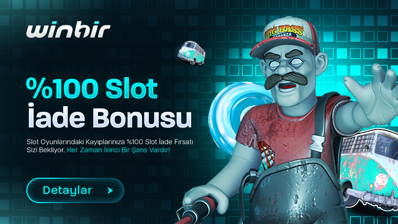 HAFTA SONU ÖZEL %100 SLOT İADE BONUSU !