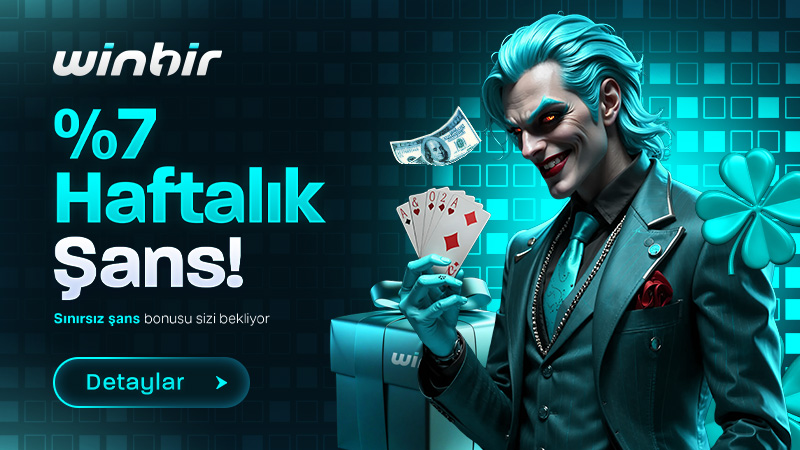 HAFTALIK %7 ŞANS BONUSU
