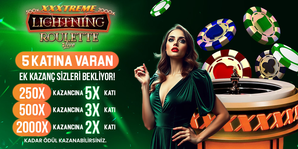 XXXTREME LİGHTNİNG ROULETTE BONUS