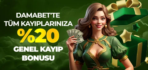 %20 Anlık Kayıp Bonusu