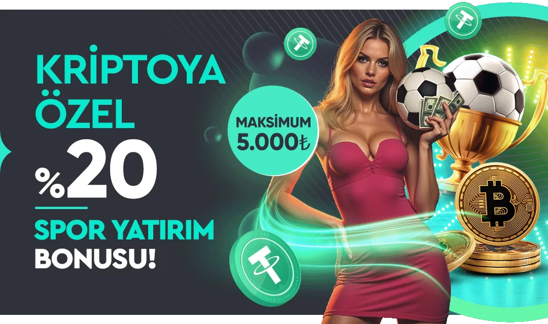 %20 ÇEVRİMSİZ KRİPTO SPOR YATIRIM BONUSU