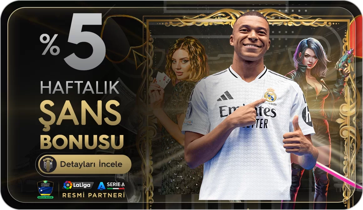 %5 HAFTALIK KAYIP JEST BONUSU