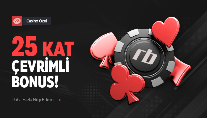 HER HAFTA DÜŞÜK ÇEVRİMLİ CASINO BONUSU!