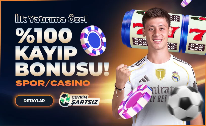 %100 KAYIP BONUSU (İLK YATIRIMA ÖZEL)