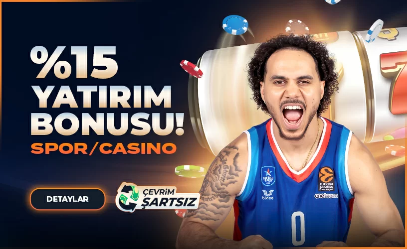 %15 YATIRIM BONUSU (ÇEVRİMSİZ)