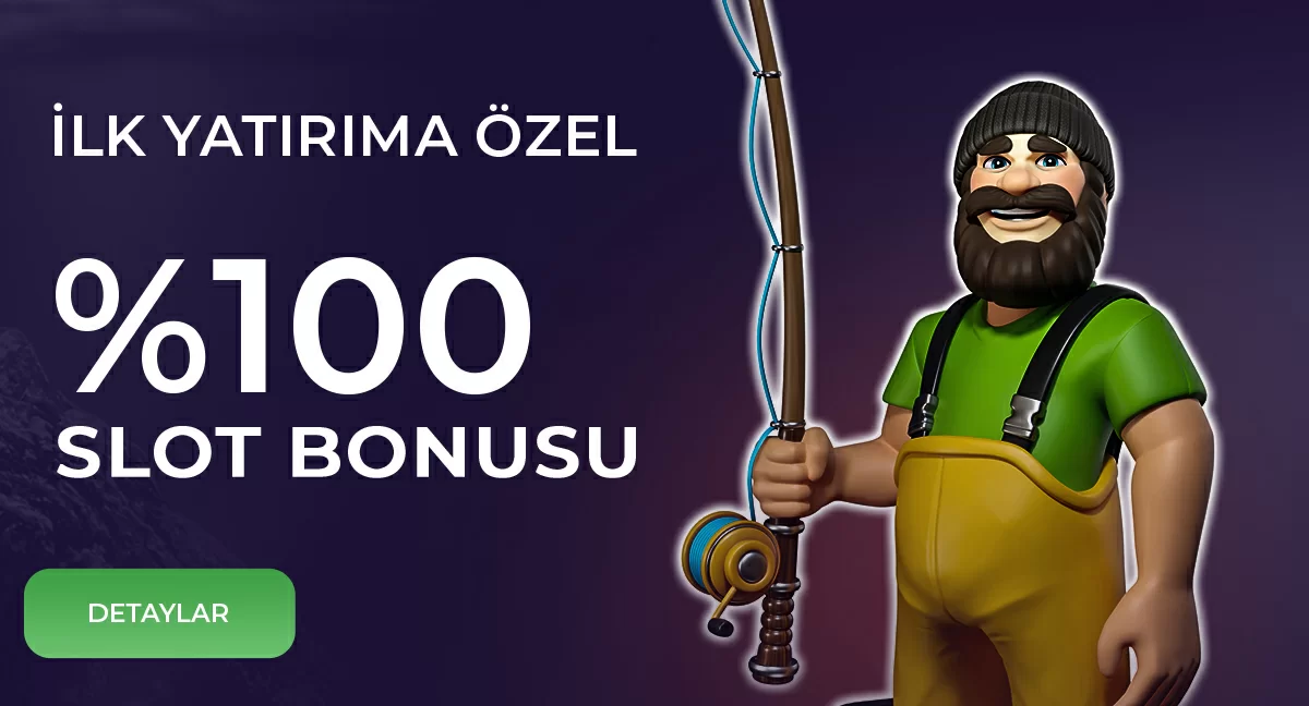 %100 SLOT ÖZEL HOŞGELDİN BONUS ! 