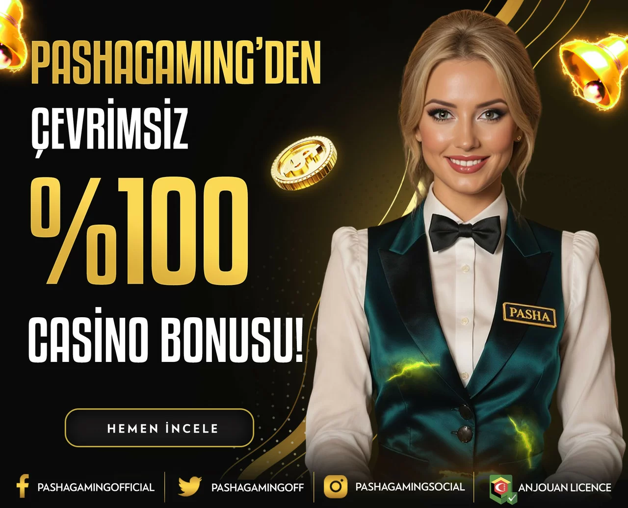 %100 ÇEVRİMSİZ CASİNO YATIRIM BONUSU