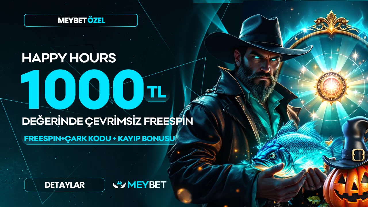 MEYBET'TEN 1000₺ DEĞERİNDE FREESPIN HEDİYE !