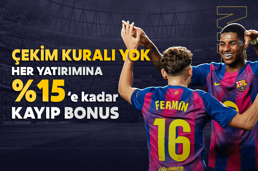 %15 ANLIK SPOR KAYIP BONUSU