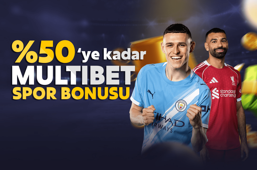 %50 MULTİBET SPOR BONUSU