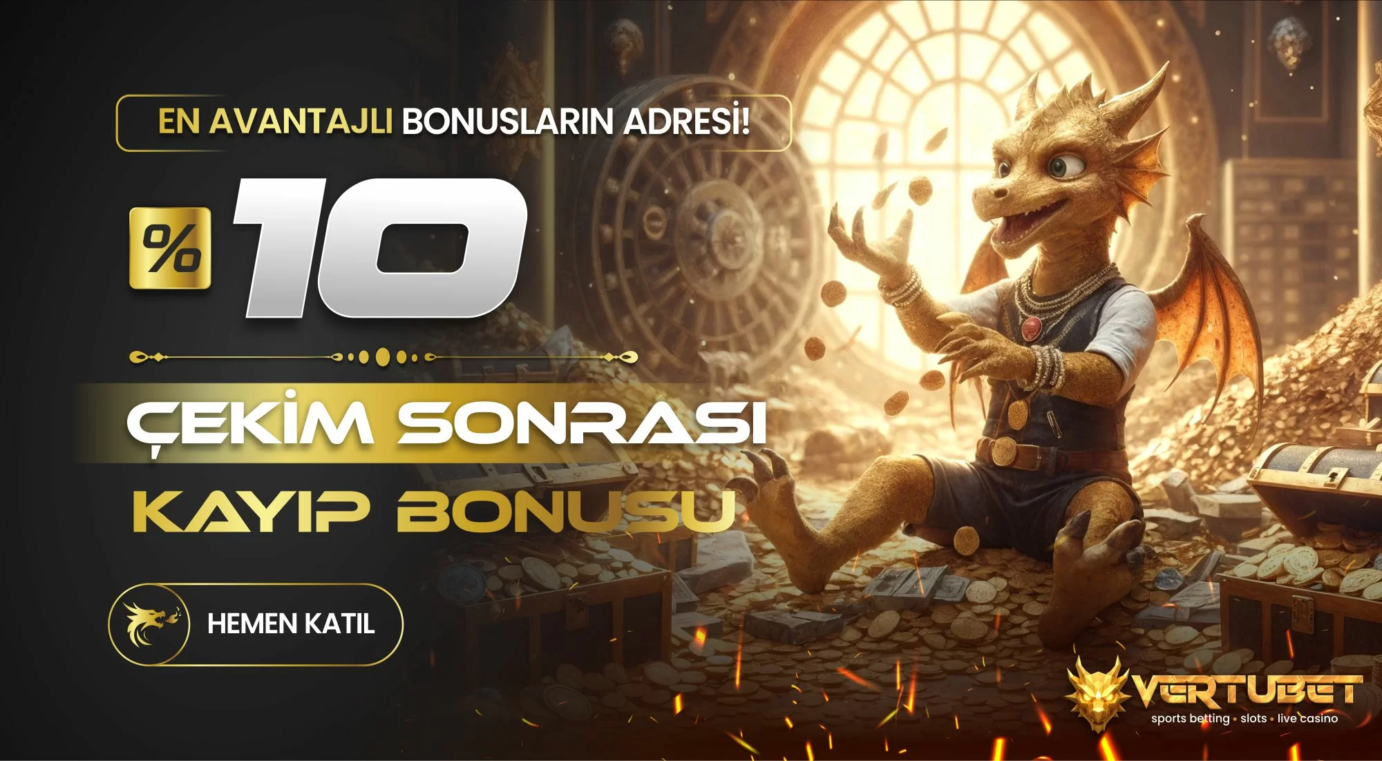 ÇEKİMDEN SONRA %10 KAYIP BONUS