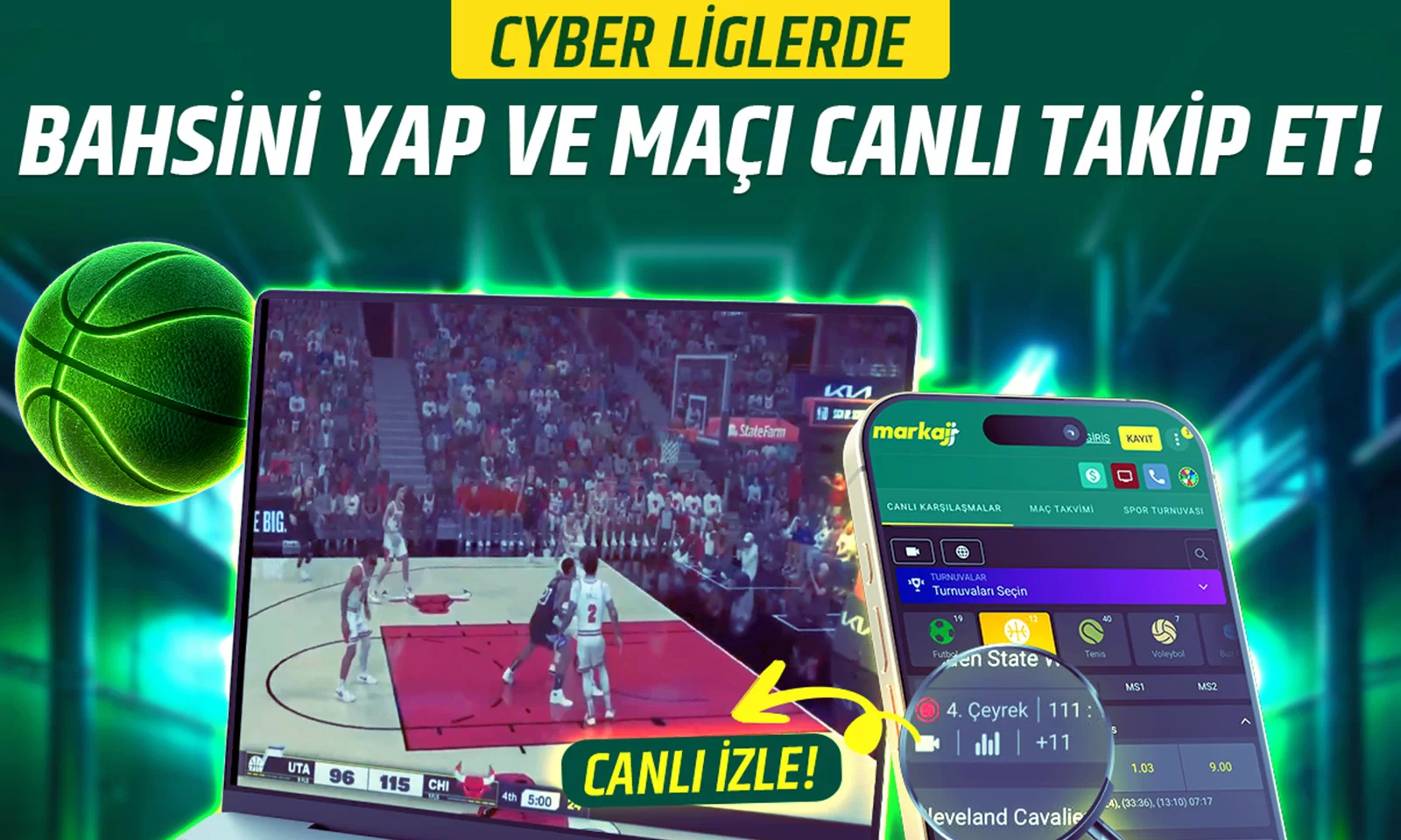 BAHİS YAP VE MAÇI İZLE