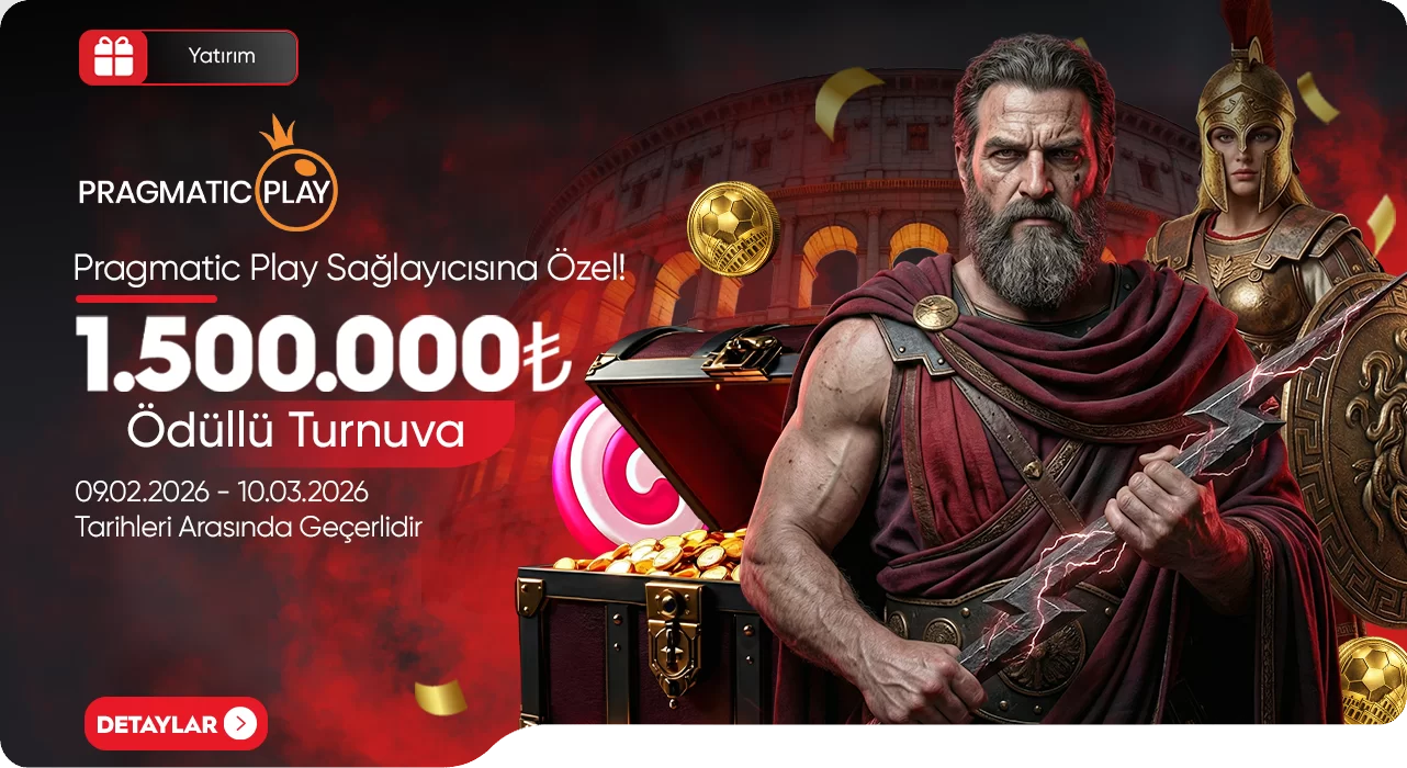 Romabet 1.500.000₺ Ödüllü Pragmatic Play Turnuvası