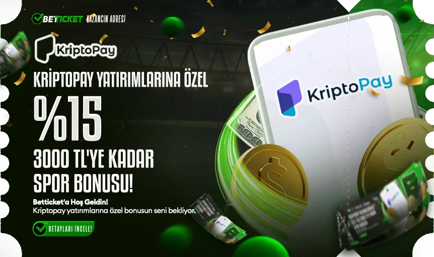 KRİPTOPAY %15 ÇEVRİMSİZ