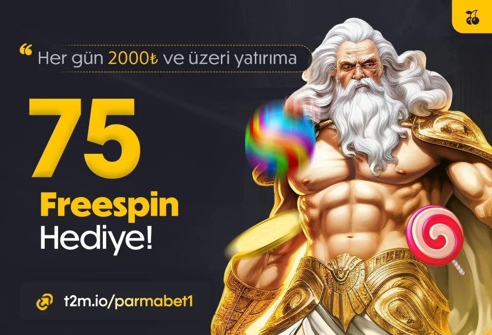 HER GÜN 2000₺ VE ÜZERİ YATIRIMA 75 ÜCRETSİZ FREESPİN KAZANIN!