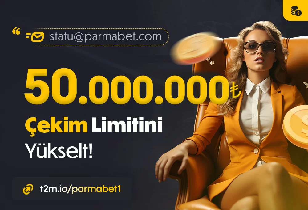 ÇEKİM LİMİTİNİ 50.000.000₺'YE YÜKSELTTİK! ŞİMDİ DAHA FAZLA KAZANIN!