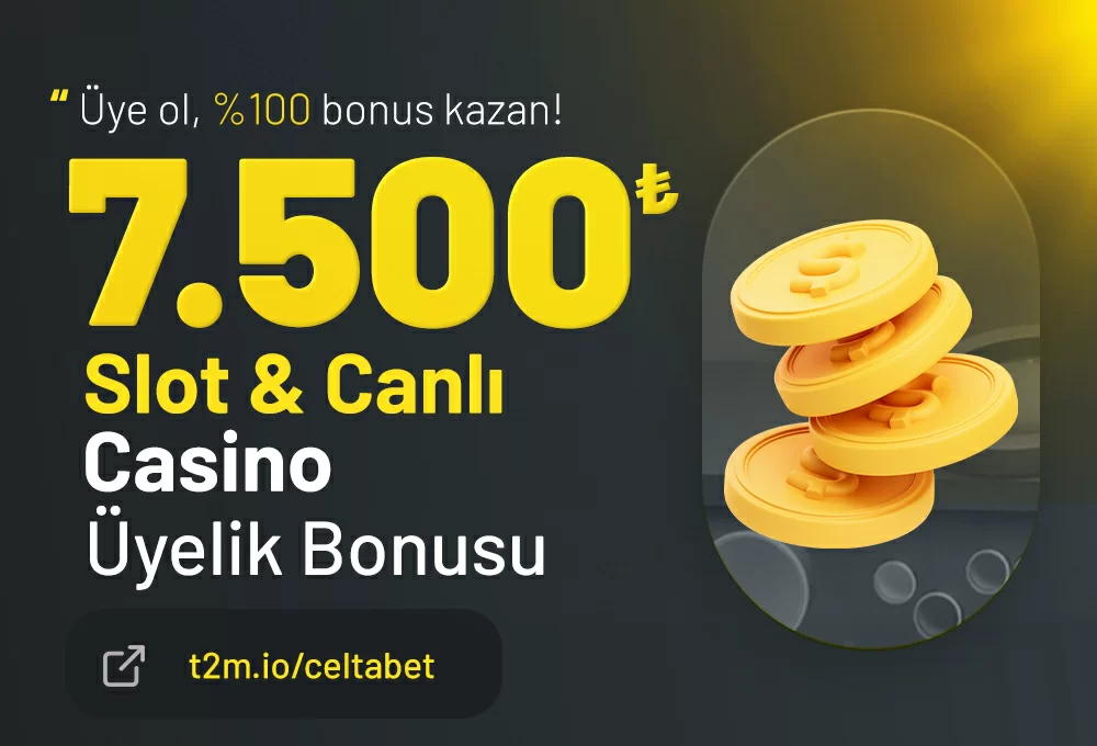 7500₺ Casino & Canlı Casino Üyelik Bonusu
